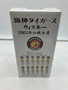 未開封　阪神タイガース ウイスキー 希少　2003年 ビッグヘッド付 360ml 阪神タイガース ウイスキー 2003年の戦士達 - メルカリ