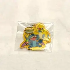 スティッチカフェ限定　スティッチ&ルーベン　アクキー