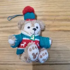 【美品】ダッフィー ストラップ ディズニー クリスマス
