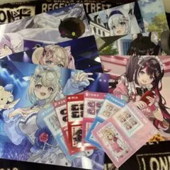 ホロライブ　クリアファイル　クリアシートセット