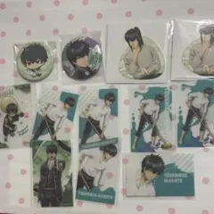 銀魂 土方 缶バッジ ステッカー クリアカード クリアシート