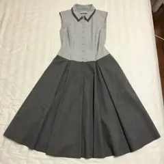 フォクシーニューヨーク　ワンピース　グレー 38