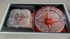 ＨＯＹＡクリスタル灰皿セット
