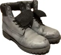 【カスタム】ティンバーランド 6インチ プレミアムブーツ グレー 27.5