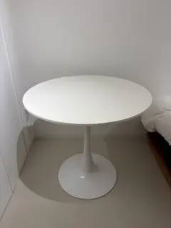 丸テーブル 80cm カフェテーブル 韓国 ホワイト ルームアンドホーム