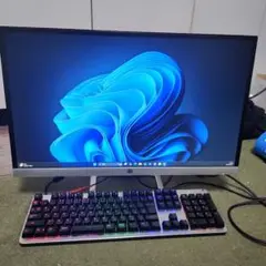 iPS液晶モニター、赤軸キーボードセット