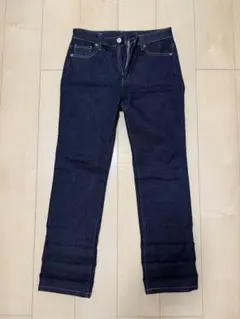 UNIQLO UJ ストレートデニム インディゴ 27インチ
