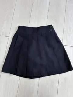 CATHERINE COTTAGE 150 ネイビー プリーツキュロット