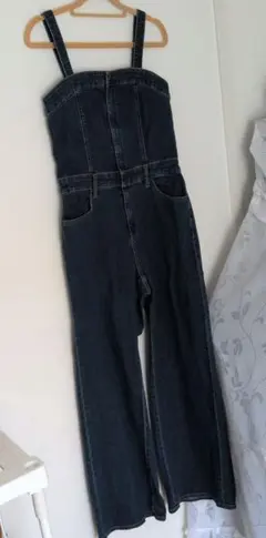 GU　デニム サロペット オールインワンのサムネイル