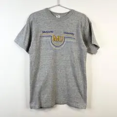 【USA製】80s チャンピオン　トリコタグ　霜降りグレー　Tシャツ　M