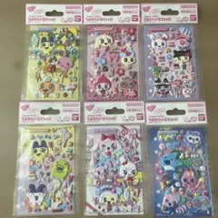 バンダイ キャラクターシール 6枚セット