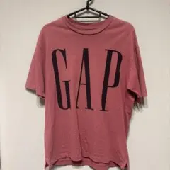 GAP ロゴ Tシャツ ピンク