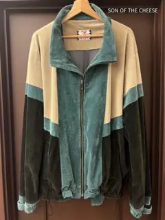 ジャケット・アウター SON OF THE CHEESE Satin Track Jacket SON OF THE CHEESE / Satin Track Jacket ( NAVY )
