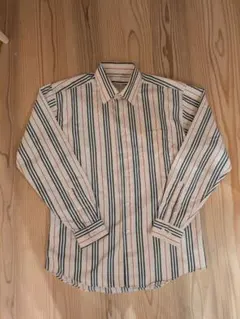 バーバリーロンドン長袖シャツ 胸ポケット付き