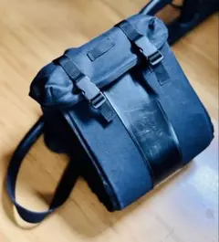 ☆美品☆ Carradice サドルバッグ 英国製 自転車 本革 キャンバス 黒