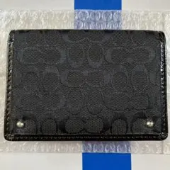COACH コーチ　シグネチャー名刺入れ