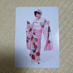 松本かれん　振袖　トレカ