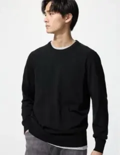 UNIQLO メリノクルーネックセーター