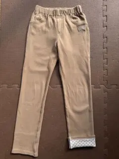 【美品】KP 定番ロングパンツ　ベージュ　140