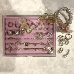 ピアス 金具 指輪 チャーム アクセサリー ブレスレット まとめ売り