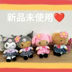 ♡★新品未使用★♡マスコットポーチ　ギャル2　 クロミ　キティ　マイメロ