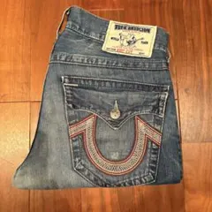 美品】 TRUE RELIGION BILLY フレアデニム 26 y2k - メルカリ