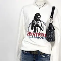 y2k❤️ HYSTERIC GLAMOUR ヒスガール ロゴ スウェット