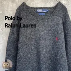 【状態◯】 ポロ ラルフローレン ウール ニット セーター 古着 ユニセックス