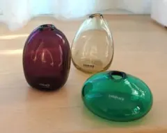 Sghr スガハラガラス ミニベース 一輪挿し 3点セットのサムネイル