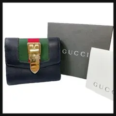 【付属品付き！】 GUCCI グッチ コンパクトウォレット シェリー 金具