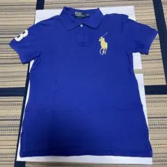 Polo by Ralph Lauren 青 ポロシャツ Sサイズ