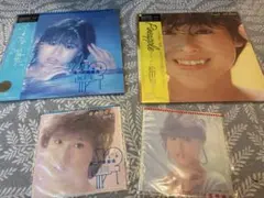 松田聖子 EPレコード2枚＋LPレコード2枚セット まとめ売り　パイナップル