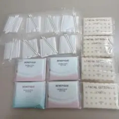 BENEFIQU ダブルフェイスコットン & フェイシャルコットンL 新品未使用