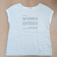 着回し抜群◎UNTITLED ストライプ Tシャツ サイズ2