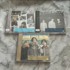 timelesz because 初回A+初回B+通常盤 3形態セット