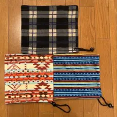 フリース ネックウォーマー 3点セット