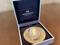 【未使用】WEDGWOOD ジャスパー ブローチのサムネイル