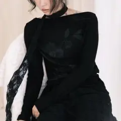 Melt the lady lily tattoo tops black - メルカリ