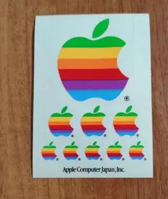 Apple Computer ロゴシー ル 3サイズ　10枚セット A