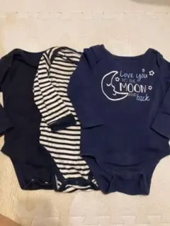 長袖 ベビー ロンパース 80cm 3点セット ユニクロ GAP