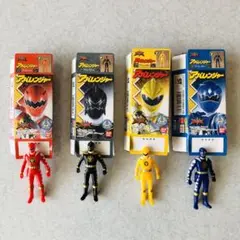 バンダイ　アバレンジャー　キャンディートイ　4種