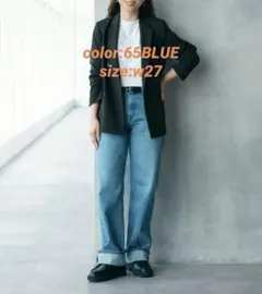 UNIQLO×JW ANDERSON ストレートデニム　27アンダーソン 丈長め