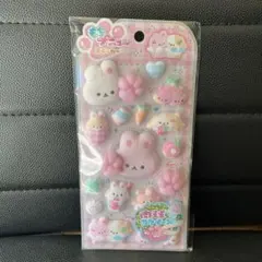 平成レトロ ふわもこシール ストーンつき シール キュート - メルカリ