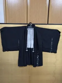 85030 レディース 紋付 羽織 黒 蔦 | Mercari