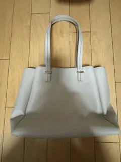 GLOBAL WORK ホワイト トートバッグ