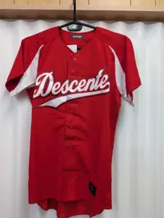 Descente レッド ユニフォーム(練習着)М