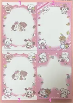 mikko メモ帳　３種類　1冊200円