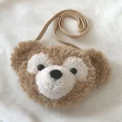 ディズニー ダッフィー フェイスパスケース ショルダー Disney Bear