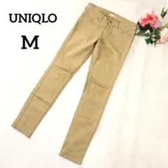 ユニクロ　UJ　ウルトラストレッチスキニージーンズ　24　ベージュ　493