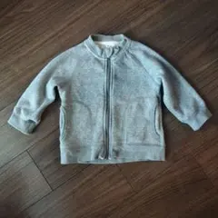 無印良品 裏起毛 ジップアップ アウター 90